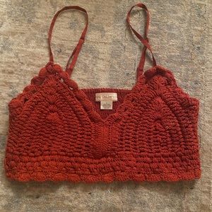 Worn once adjustable crop top